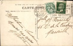 CPA Montpellier La Prefecture et l'hotel des Postes 