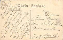 CPA Militaria la Guerre en Champagne 1914 15 16 Betheny l'interieur de l'eglise 