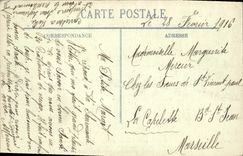 CPA Militaria LA guerre de 1914 Soissons la rue de la Paix apres le bombardement 