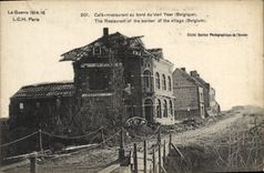 CPA Militaria Le pont de Oreil detruit 