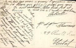 CPA Militaria Reims Portail de la cathedrale apres le bombardement 