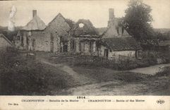 CPA Militaria 1914 Champguyon bataille de la marne 