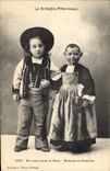 CPA Folklore La Bretagne Pittoresque En route pour la noce Enfants de pontivy 