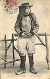 CPA Folklore Environs de Brest costume Breton 