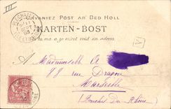 CPA Folklore Jeune fille etude des Coiffes de Bretagne 