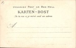 CPA Folklore Jenne homme de Pontivy 