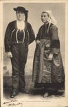 CPA Folklore Costume de Guemenee Morbihan 