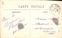 CPA Folklore En Bretagne Bonne sante a tous 