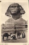 CPA Egypte Egypt Le Sphinx 