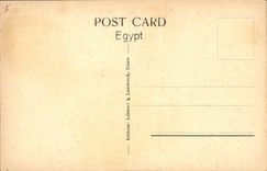 CPA Egypte Egypt Edfou Temple d'Horus 