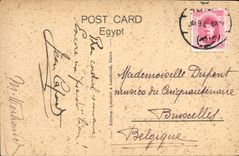 CPA Egypte Egypt Memphis 