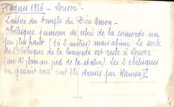 CPA Egypte Egypt Temple 