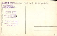 CPA Egypte Egypt Statue de Rhamses II 