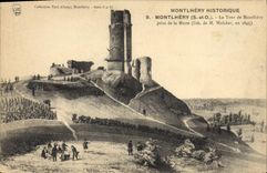 CPA Montlhery Historique La Tour de Monthery 