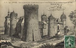 CPA Rouen Tour ou jeanne d'Arc fut enfermee