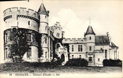 CPA Hendaye Chateau Abbadie 