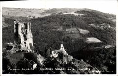 CPA Arnoux Ardeche Chateau feodal de la Tourette 
