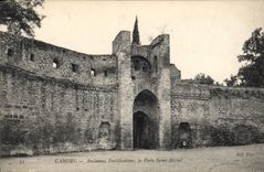 CPA Cahors Anciennes Fortifications la porte Saint Michel 