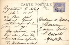 CPA Aiguebelette Ruines du chateau feodal XI siecle