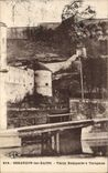 CPA Besancon les bains Vieux Remparts a Taragnoz 