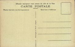 CPA Angers le chateau les Tour principales