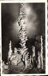 CPA Aven D'orgnac Ardeche jeu de lumiere sur une Stalagmite 