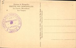 CPA Environs de Montpellier Grotte des Demoiselles la caverne Merveilleuse Les vasques