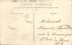 CPA Poupee La Poupee voyageuse 