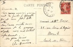 CPA Grenoble Palais de Justice partie principale de la facade 