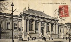 CPA Le Havre Le Palais de Justice 