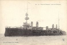 CPA Bateau de guerre Le Dupetit Thouars Cuirasse d'escadre