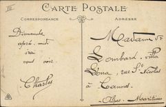 CPA Bateau de guerre Dreadnoughts Danton Cuirasse d'escadre