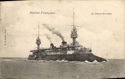 CPA Bateau de guerre Le Dupuy de lome
