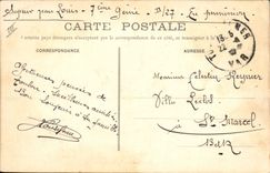 CPA Bateau de guerre Toulon Le Duchayla