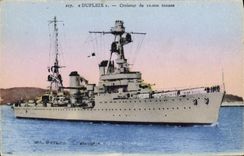 CPA Bateau de guerre Dupleix Croiseur