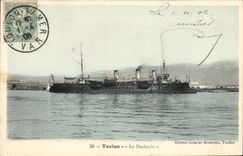 CPA Bateau de guerre Toulon Le Duchayla