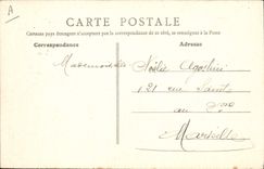 CPA Bateau de guerre Toulon Le Duchayla