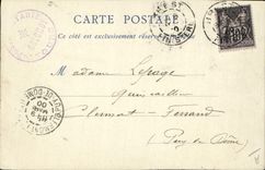 CPA Bateau de guerre Le Dupuy de Lome 