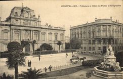 CPA Prefecture et Hotel des Postes et Telegraphes Montpellier