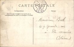 CPA Mezieres Place de la Prefecture et Hotel de ville