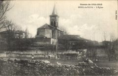 CPA Militaria Menil la tour Eglise