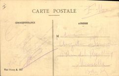 CPA Militaria Gerbeviller Rue Saint Pierre