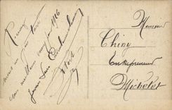 CPA Militaria Environs de lille Un pon detruit par les Allemands
