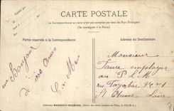 CPA Folklore Une vieille paysanne du Velay en pelerinage a Nd du Puy