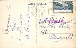 CPA Folklore Auvergne La dentelle 