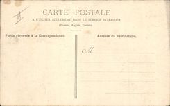 CPA Folklore Auvergne Promenade a ane Mule