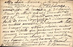 CPA Folklore Auvergne La bourree