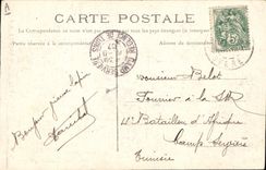 CPA Folklore Costume de Quimper