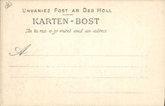 CPA Folklore Jeune fille de Baud Le grand costume de fete