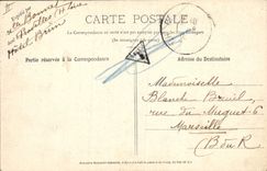 CPA Folklore Auvergne La bourree Le Velay